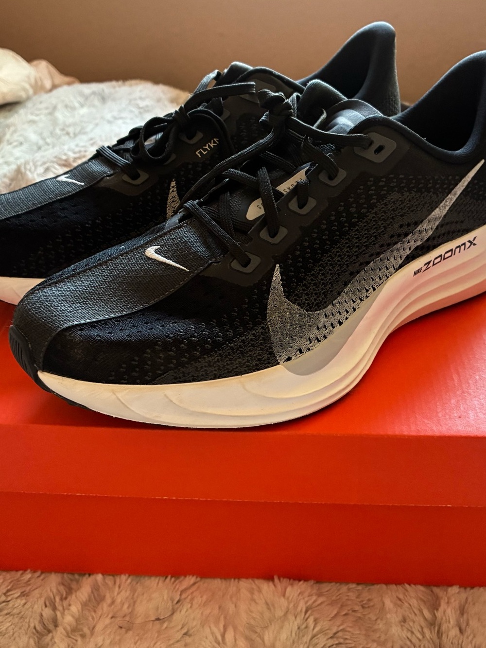 Nike Black and White Women's Running Sneakers